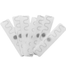 10 Étiquettes RFID UHF pour Thermofusibles pour Linge Lavable en Tissu Tissé