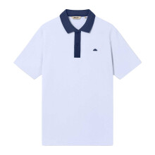(L, White/Navy) Ellesse Mens Vergo Polo Shirt