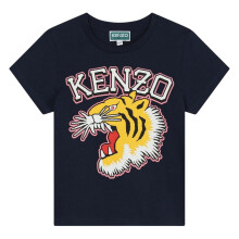 Kenzo Childrens/Kids Tiger Cotton T-Shirt
