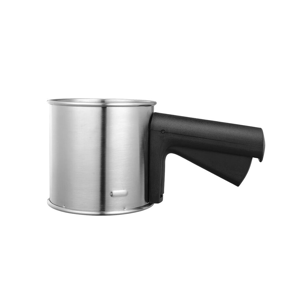 Flour Sifter For Baking,Strainer Sifter Stainless Steel,Hand Crank Squeeze Sieve For Baking Flour Powdered Sugar Cake 4711426172375