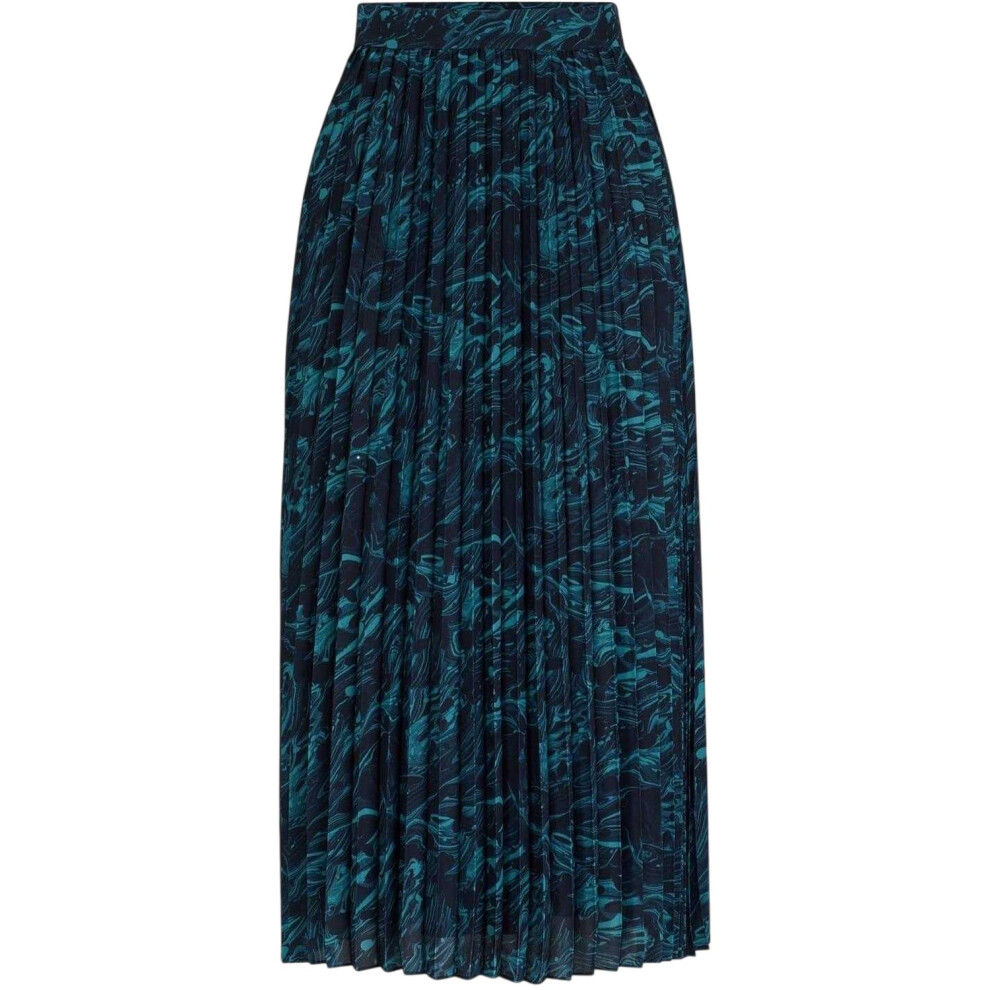 Hugo Boss (6 Uk, ) Womens/Ladies Marble Midi Skirt Brown