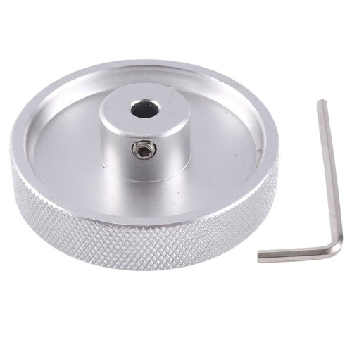 2X Diameter 60mmx6mm Industrial Aluminum Alloy Measuring Encoder Meter Wheel for Encoder Accessories Encoder Wheel 2