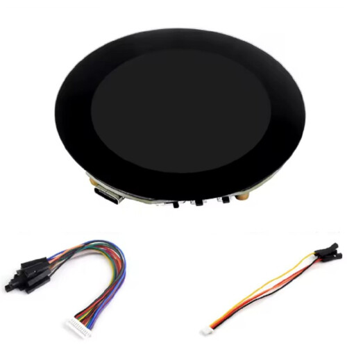 ESP32-S3 2.1inch Capacitive Touch Round Display Development Board, 480x480, IPS, 32-Bit LX7 Dual-Core Processor LCD-2.1