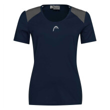 (8 UK, Dark Blue) Head Womens/Ladies Club 22 Tech T-Shirt