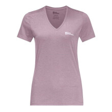(14 UK, Blossom) Jack Wolfskin Womens/Ladies Crosstrail Lightweight T-Shirt