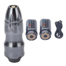 2400mAh Wireless Rotary Tattoo Machine 4mm Stroke Coreless Rechargeable RCA Rotary Tattoo Pen
