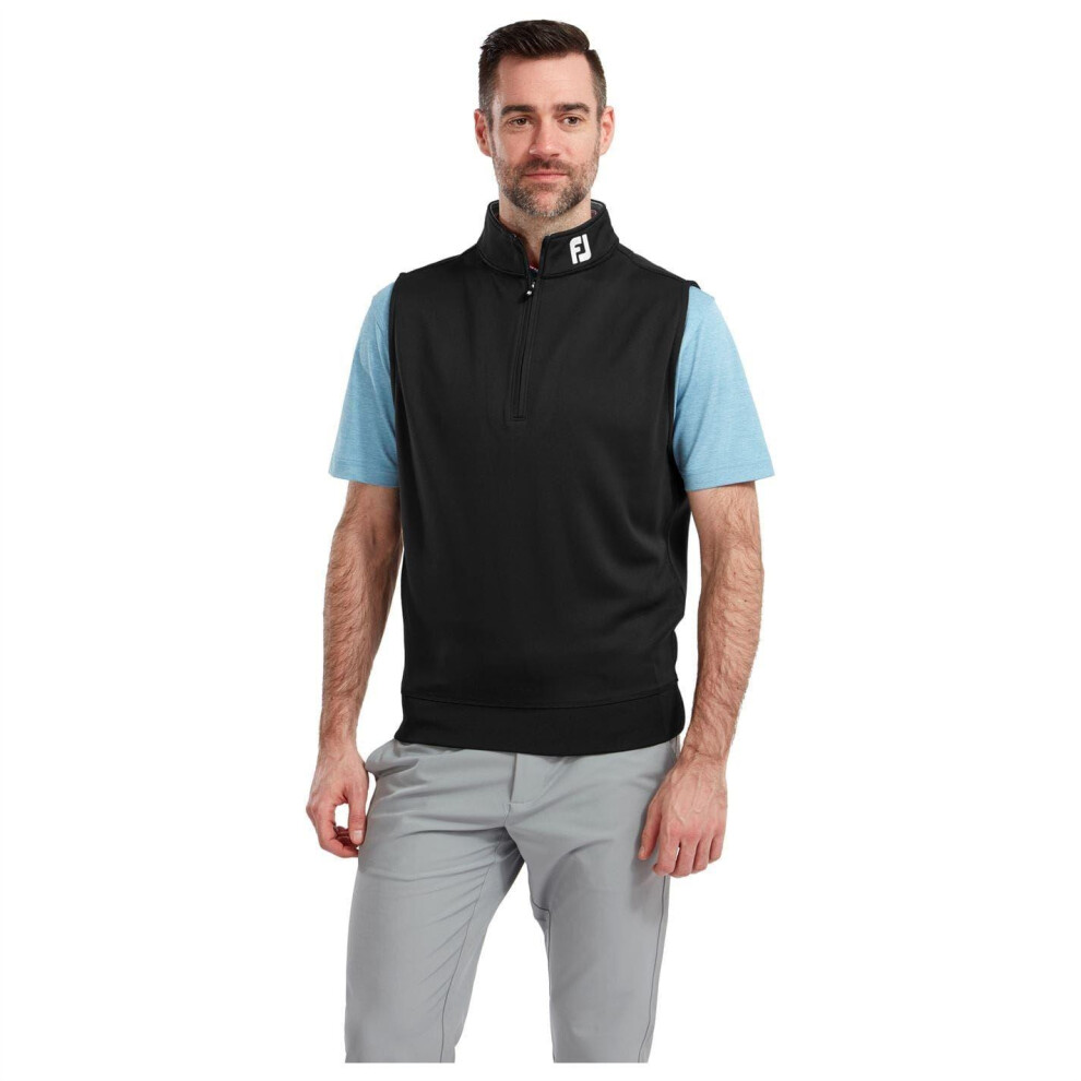 Footjoy (Xxl, ) Mens Chill Out Vest Top Black