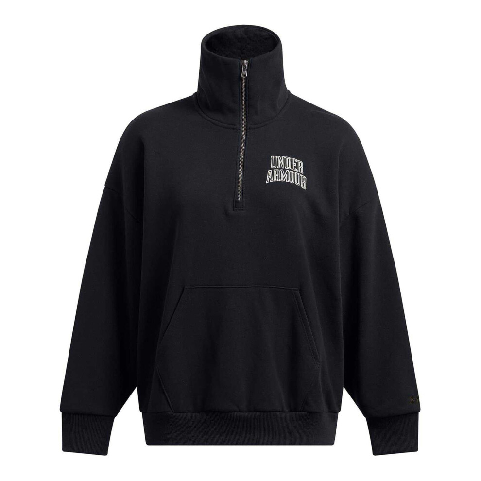Under Armour Womens/Ladies Icon Sweatshirt Black