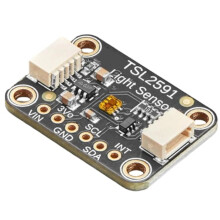 1980 TSL2591 Digital Ljussensormodul med Högt Dynamiskt Omfång I2C-Gränssnitt - STEMMA QT/Qwiic