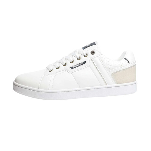 Wrangler Wrangler Mens Kit Leather Flat Trainers