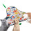 Interactive Cat Toy 2-in-1 Rolling Automatic Interactive Pet Games Automatic Cat Toy for Home Outdoor  Training B 1