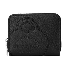 (One Size, Black) Tiffany & Co Womens/Ladies Leather Wallet