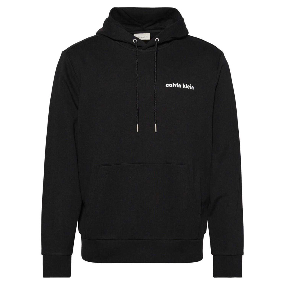 Calvin Klein (Xxl, Black) Mens Relaxed Fit Hoodie