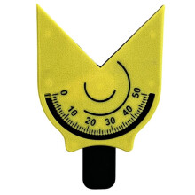 Corner Radius Measuring Tool Radius Measurement Tool with Millimeter Scale for Engineering and Design Tasks