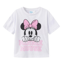 (3-4 Years, White) Disney Baby Minnie Mouse T-Shirt
