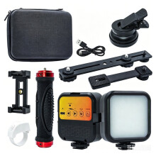 Iluminação Profissional para Fotografia Odontológica com Celular, Ideal para Vídeos e Fotos. Câmera para Dentistas com Lente Angular.