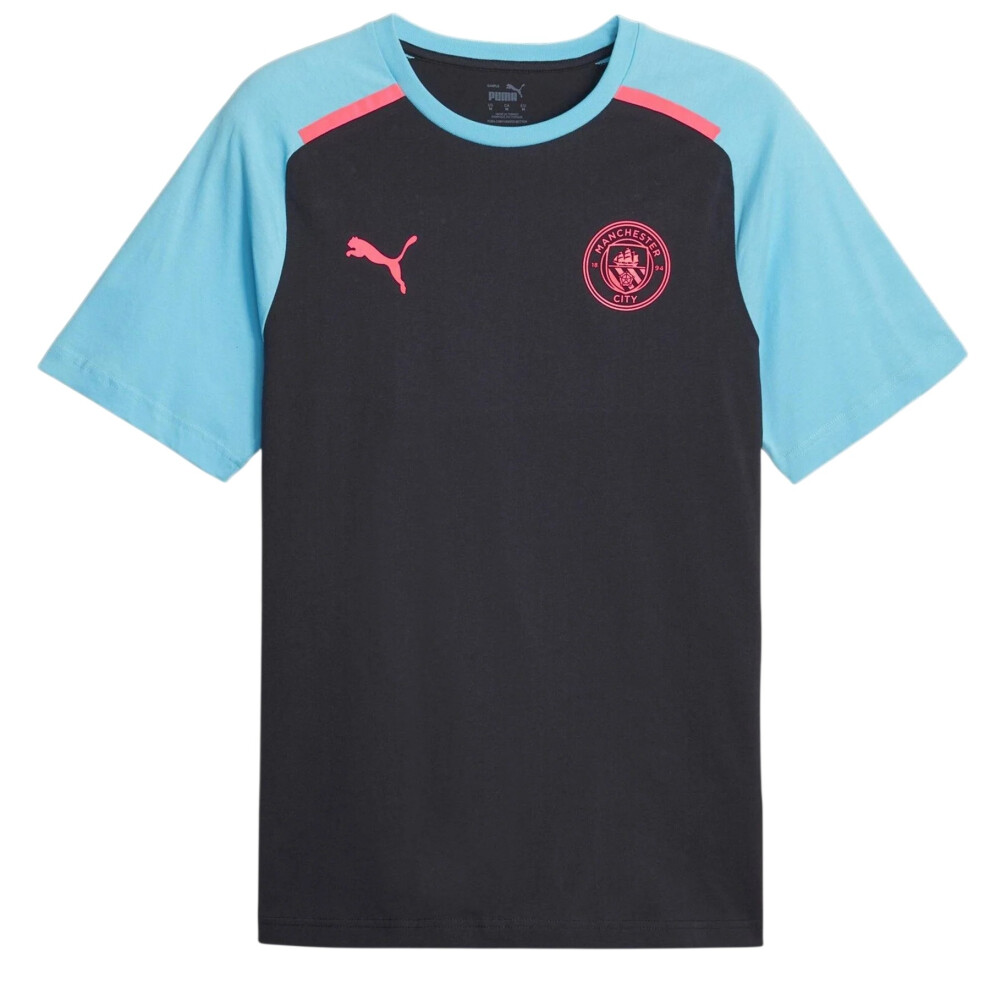 Puma (Xl, Dark Navy) Mens Manchester City Fc T-Shirt