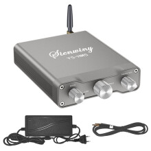 Sienwiny Carte D'Amplificateur de Puissance YS-HM5 2 X 220 W, Module D'Amplificateur Audio Numérique 5.4 pour KTV, Prise UE