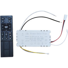 Kit de Télécommande de Ventilateur de Plafond à 6 Vitesses, Remplacement de Télécommande de Ventilateur de Plafond pour la Maison et la Chambre