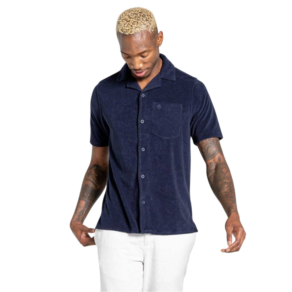 Craghoppers Mens Regular Shirt Blue