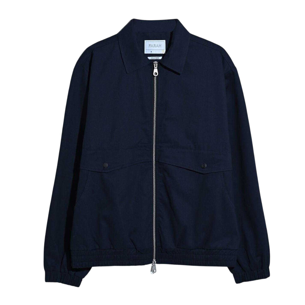 Farah (M, True Navy) Mens Tyler Overshirt Multicoloured