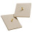 Double-Control  Panel, Knob Wall  -Plastic Panel - 1 Gang 2-Way 1