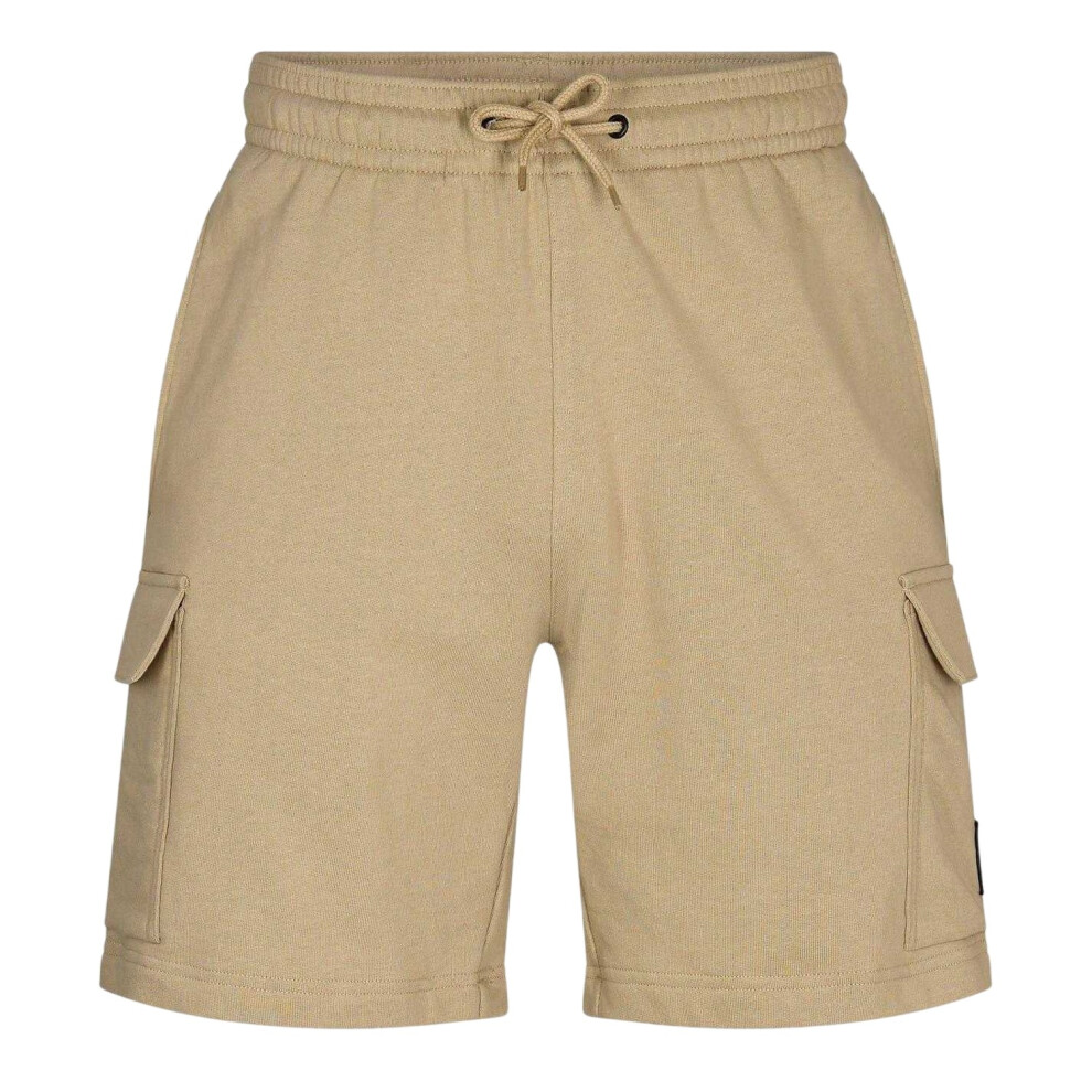 Timberland (M, Lemon/Pepper) Mens Woven Cargo Shorts Multicoloured