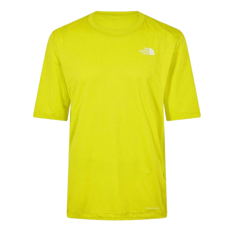 The North Face (S, Sulphur) Mens Shadow Performance T-Shirt Green