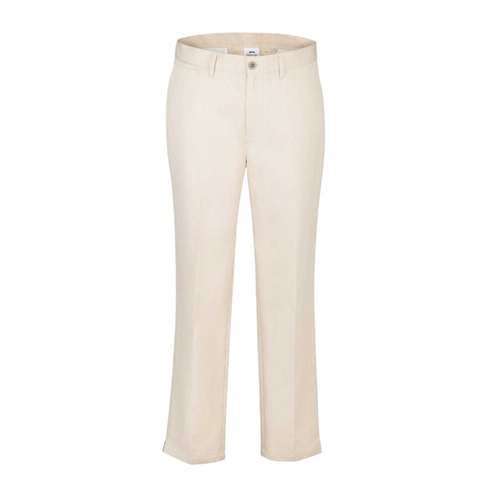 Slazenger (38R, Beige) Mens Golf Trousers Cream,Multicoloured
