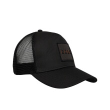 Boss Mens Elliot Logo Curved Peak Trucker Cap