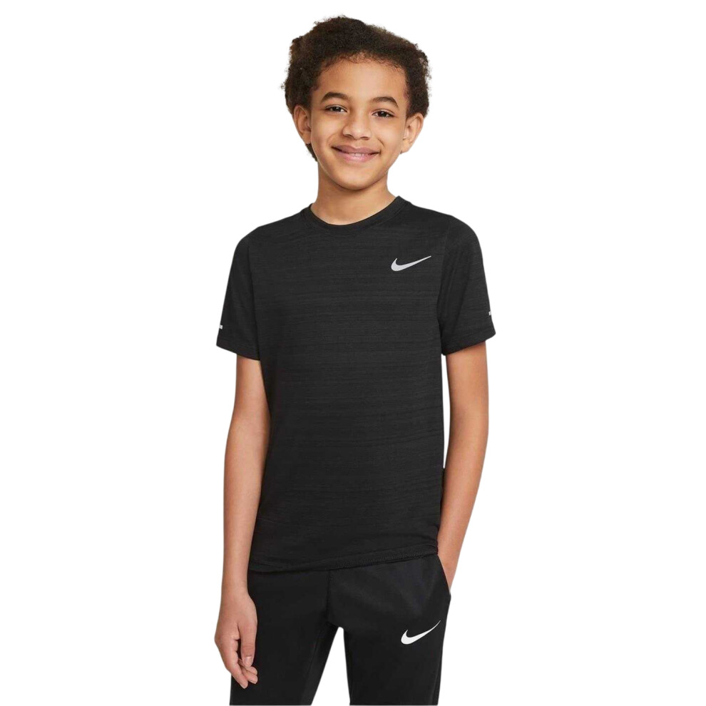 Nike (13 Years, ) Boys Miler Dri-Fit Training Top Black