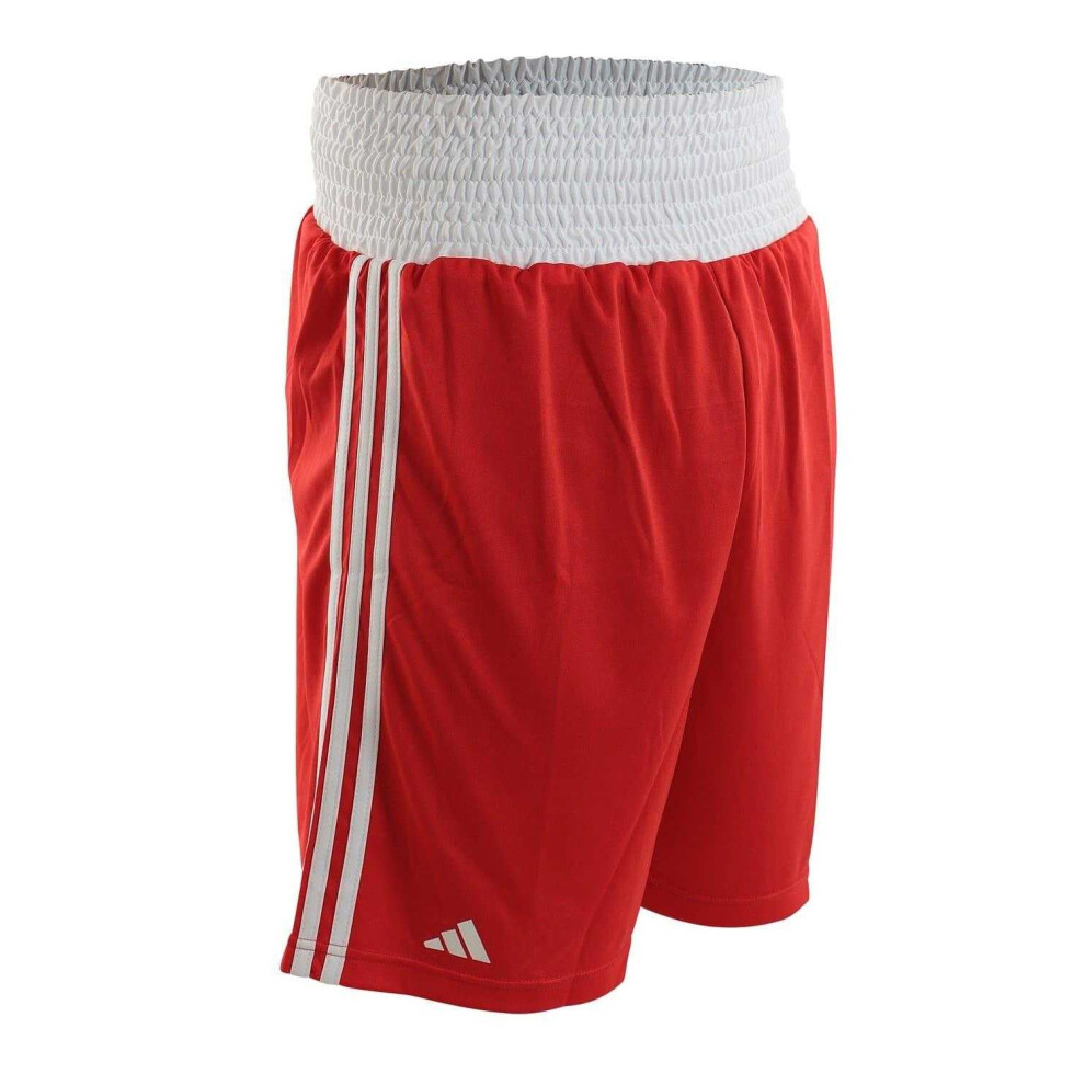 Adidas (S S, ) Mens Climalite Boxing Shorts Red