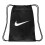 Nike (One Size, Black) Nike Brasilia Logo Gym Drawstring Bag 1