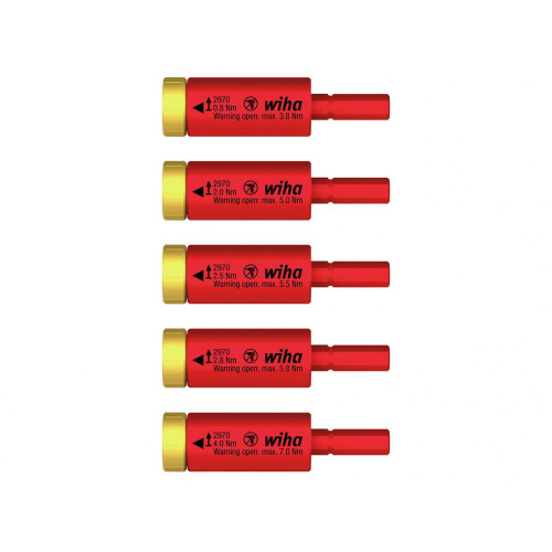 Wiha Wiha Electric Easytorque Adapter Set, 5 Piece