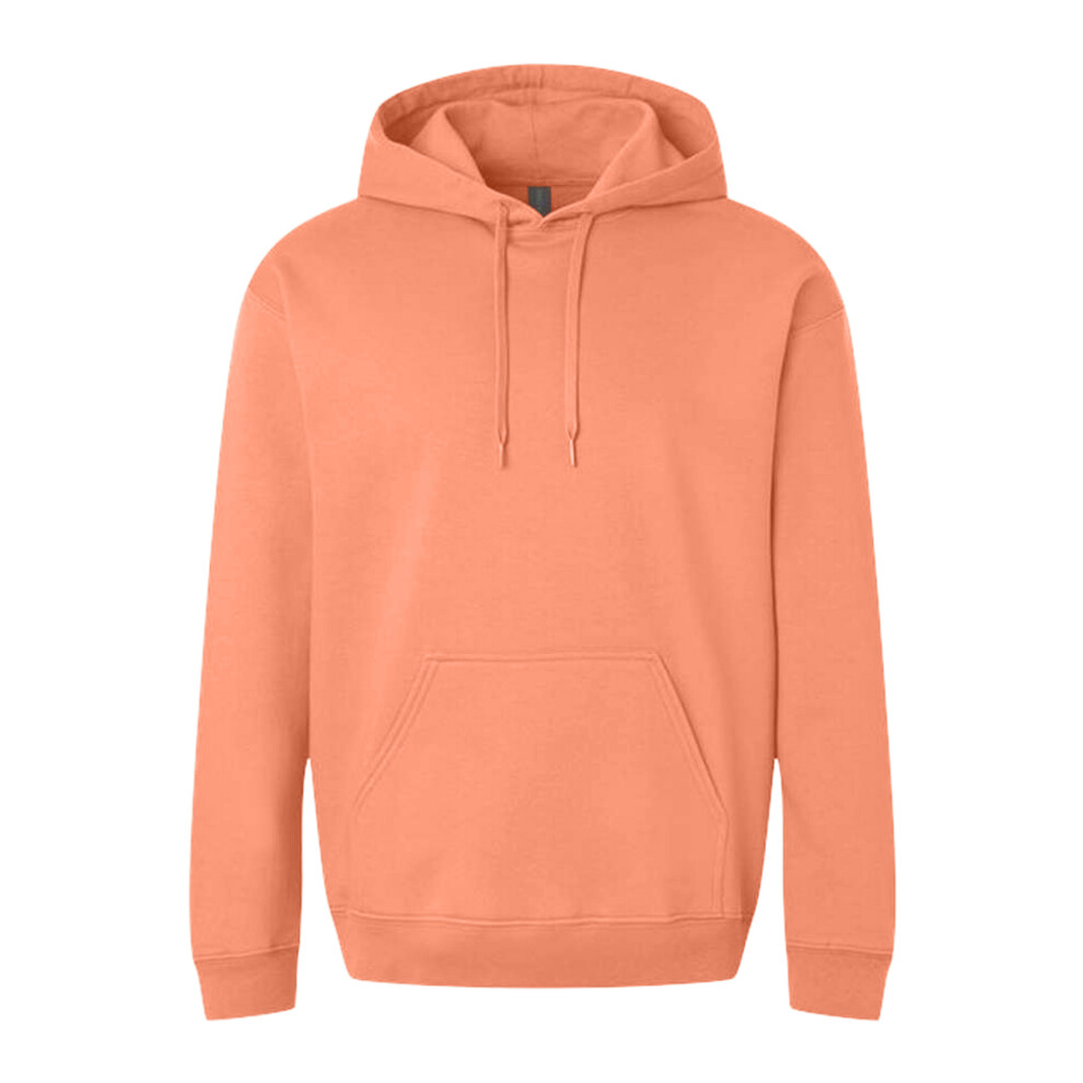Gildan (Xxl, Tangerine) Unisex Adult Softstyle Fleece Midweight Hoodie Multicoloured