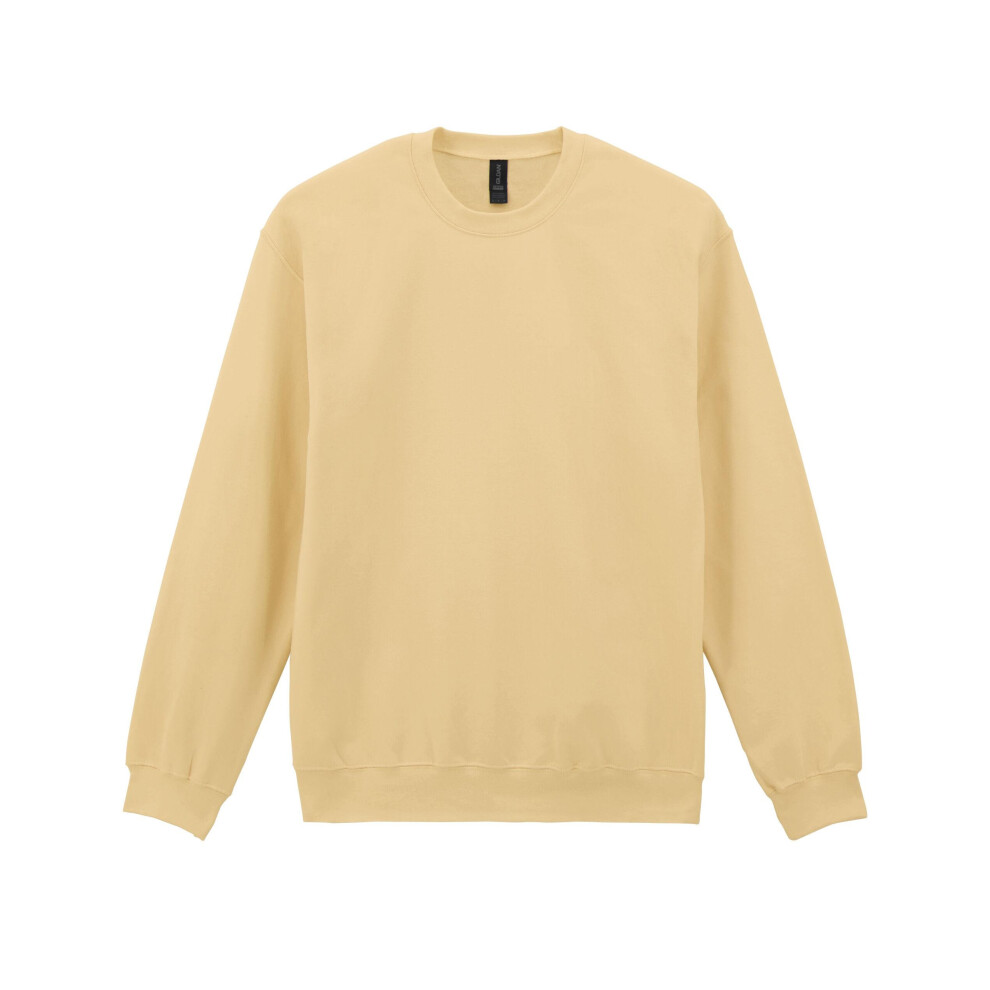 Gildan (Xl, Haze) Unisex Adult Softstyle Fleece Midweight Pullover Yellow