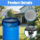 4 Pcs Rain  Mesh Cover, Water Collection Bucket Net with Adjustable Drawstring, Filter Screen Rain  Part 9