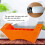 2X Support Monté Sur Cylindre Support de Bouteille de Gaz Support de Bouteille de Gaz ABS Durable, Orange 4