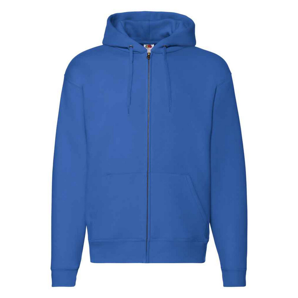 Fruit Of The Loom (Xxl, Royal ) Unisex Adult Premium Full Zip Hoodie Blue