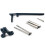 4X FT009-7 Pezzo di Ricambio Timone Feilun per Barca Feilun FT009 RC 5