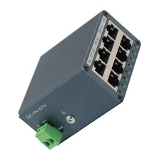 Gigabit Ethernet Industriale Size per Montaggio su Guida DIN 10/100/1000M con 8 Porte RJ45