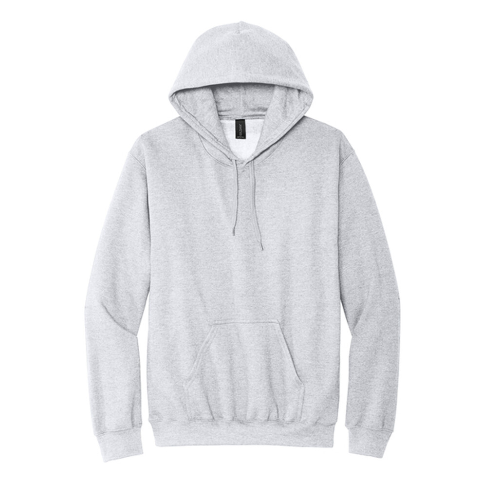 Gildan (S, Ash) Mens Midweight Soft Touch Hoodie Multicoloured