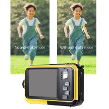 Self-Timer Underwater Camera 16X Dual Screen Waterproof HD 48MP Digital Camera for Snorkeling Video Recording