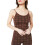 Guess Guess Womens/Ladies Monogram Ribbed Fitted Top 3