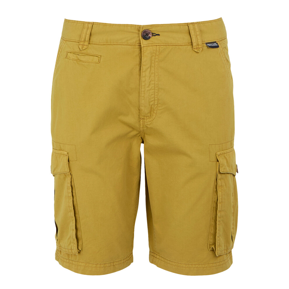 Regatta (40R, Mustard) Mens Shorebay Ii Cargo Shorts