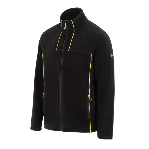 Dunlop (L, Black) Dunlop Mens Fleece Jacket 2
