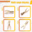 10 Pezzi HIFI Speaker Y Spade Fork Wire Connector U Type Banana Plug Speaker Terminal Amplifier Socket Brass Gold Plated 7
