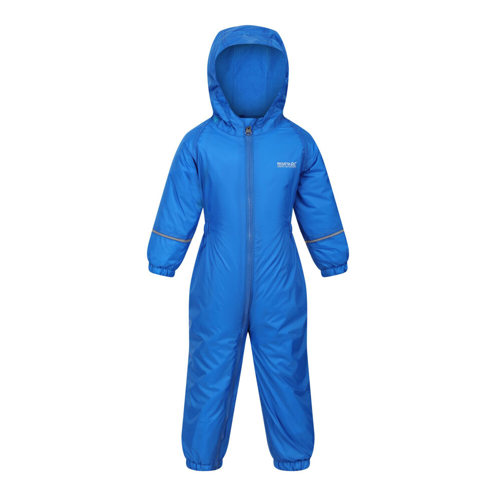 Regatta (6-12M, Oxford ) Great Outdoors Childrens Toddlers Splosh Iii Waterproof Rainsuit Blue