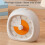 Charge Fashion Plastic Visual Timer Silent Focus Aid Countdown Timer 60 Minute  Management Tool Kitchen Timer 2