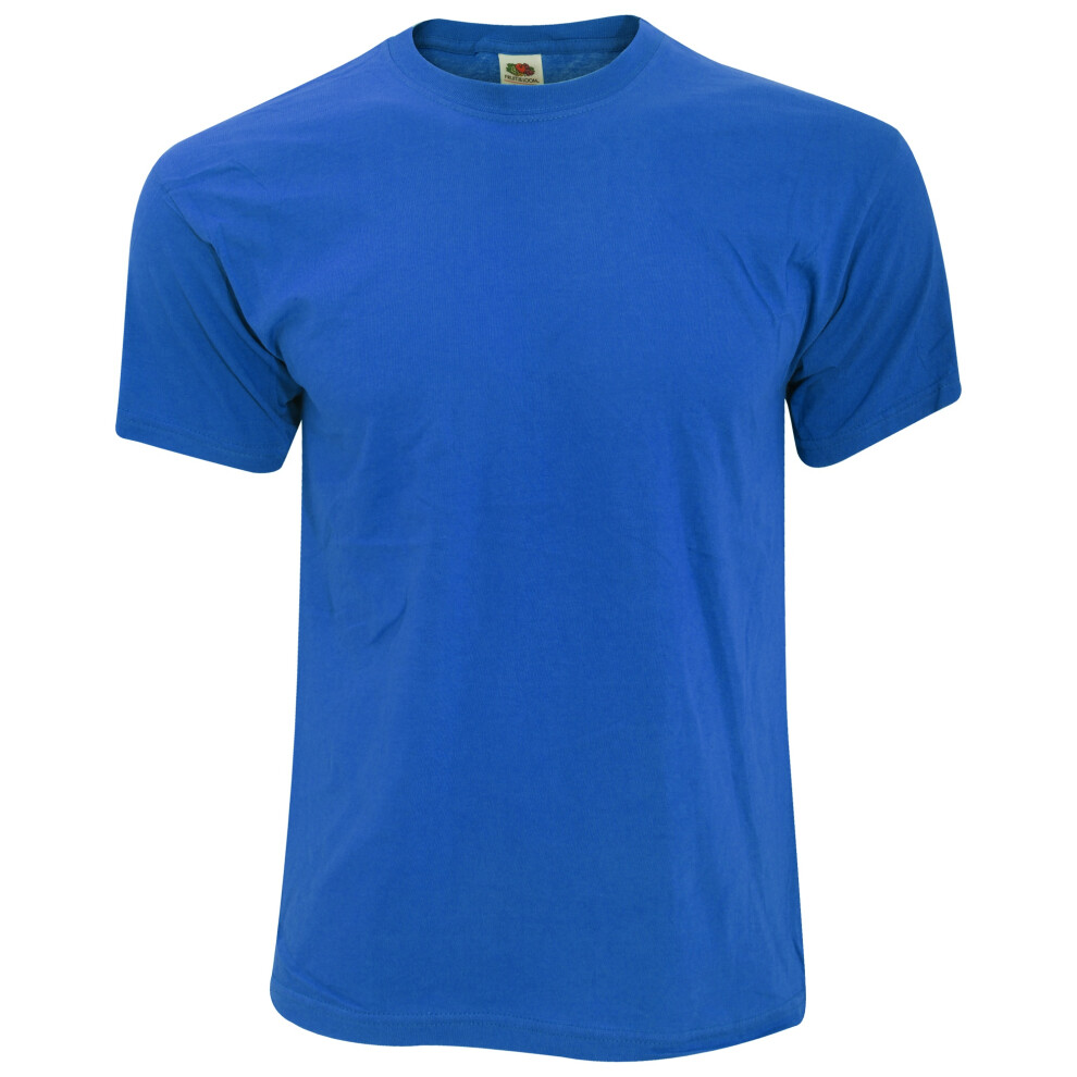 Fruit Of The Loom (2Xl, Royal) Mens Original T-Shirt Multicoloured